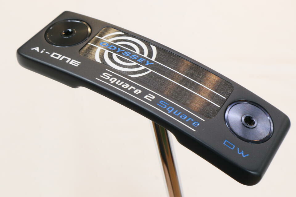 【中古】オデッセイ Ai-ONE Square 2 Square DOUBLE WIDE ZT パター 34.0インチ ヘッドカバーあり オリジナルスチール Cランク 右利き用 ODYSSEY ゴルフクラブ ゴルフドゥ ゴルフ用品 GOLF DO 中古ゴルフクラ