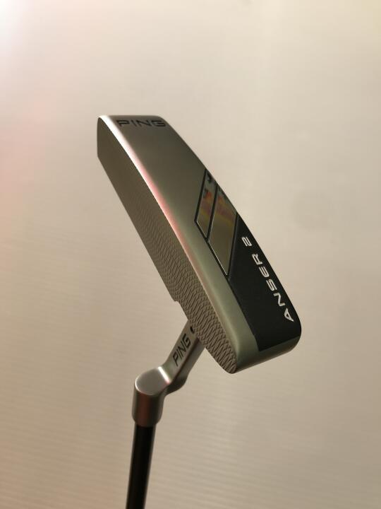 【中古】ピン 2024 ANSER 2 パター 34.0インチ ヘッドカバーあり オリジナルカーボン Cランク 左利き用 PING ゴルフクラブ ゴルフドゥ ゴルフ用品 GOLF DO 中古ゴルフクラブ