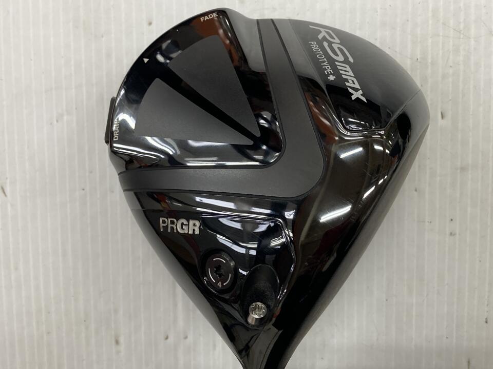 【中古】プロギア RS MAX PROTOTYPE 1クローバー ドライバー 9.5° SRフレックス 45.75インチ ヘッドカバーあり SPEEDER for PRGR リシャフト品 Cランク 右利き用 PRGR ゴルフクラブ ゴルフドゥ ゴルフ用品