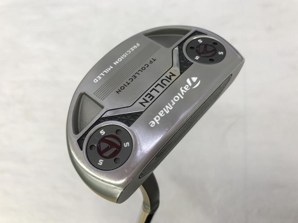 【中古】テーラーメイド TP COLLECTION MULLEN パター 33.0インチ ヘッドカバーあり オリジナルスチール Cランク 右利き用 Taylormade ゴルフクラブ ゴルフドゥ ゴルフ用品 GOLF DO 中古ゴルフクラブ