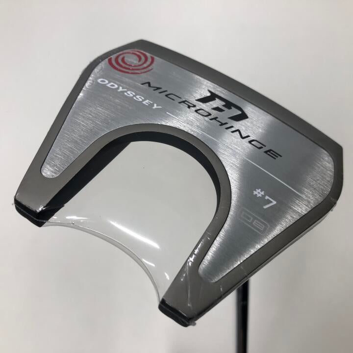 【中古】オデッセイ MICROHINGE #7 DB パター 34.0インチ ヘッドカバーあり オリジナルスチール Aランク 右利き用 ODYSSEY ゴルフクラブ ゴルフドゥ ゴルフ用品 GOLF DO 中古ゴルフクラブ