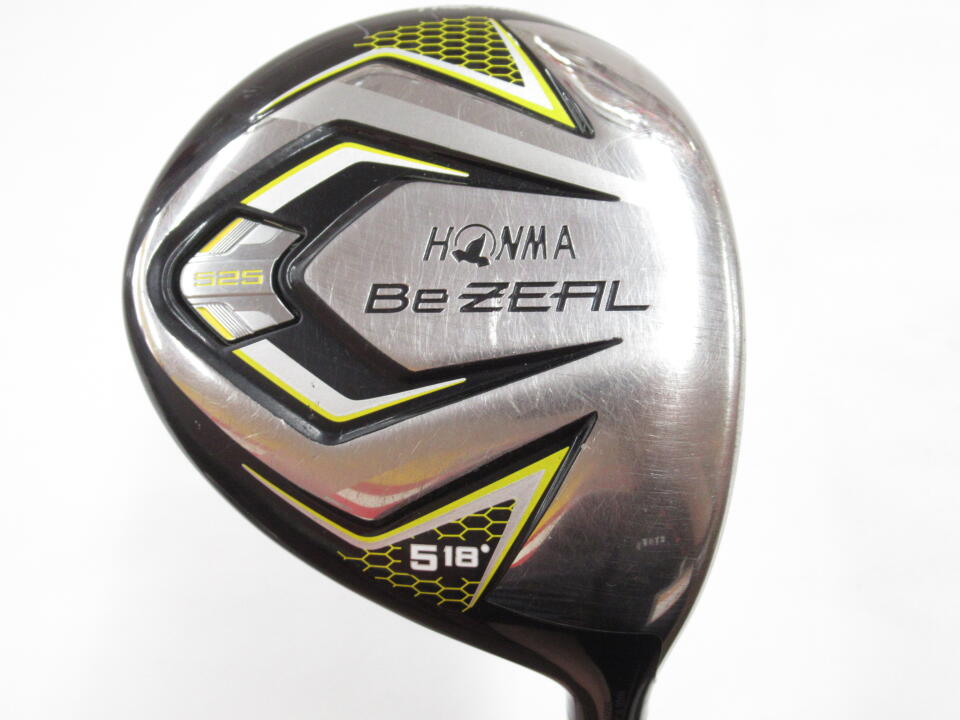【中古】【訳あり】ホンマゴルフ Be ZEAL 525 フェアウェイウッド 5W 18° SRフレックス 42.5インチ ヘッドカバーあり VIZARD for Be ZEAL Dランク 右利き用 ゴルフクラブ ゴルフドゥ ゴルフ用品 GOLF DO
