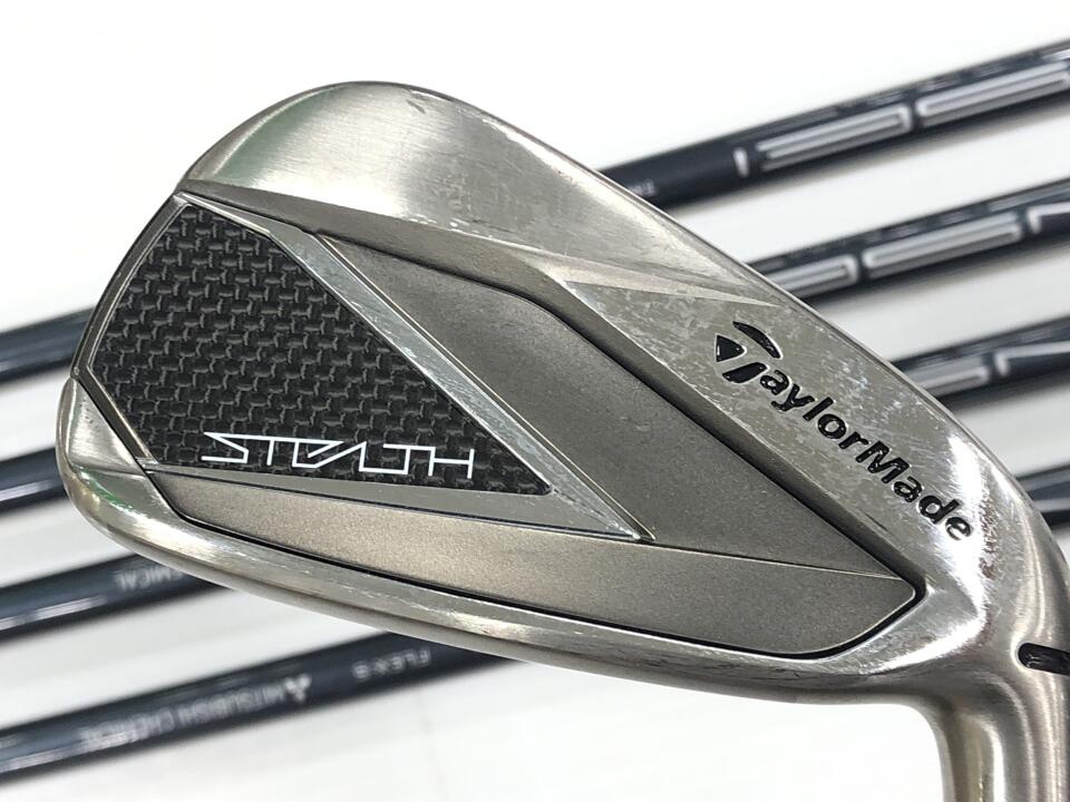 【中古】テーラーメイド STEALTH アイアンセット 24° Sフレックス 38.0インチ TENSEI RED TM60 Cランク 右利き用 Taylormade ゴルフクラブ ステルス ゴルフドゥ ゴルフ用品 GOLF DO 中古ゴルフクラブ