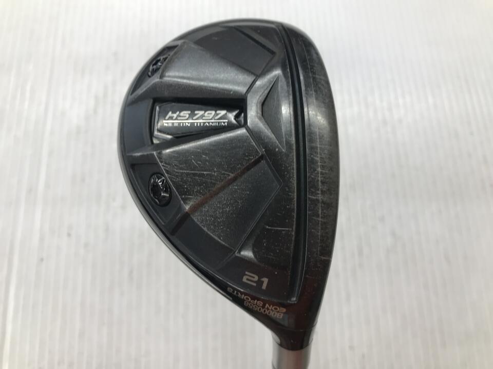 【中古】イオン ギガ HS-797 ユーティリティ 21° Sフレックス 40.5インチ Speeder Tour Premium リシャフト品 Cランク 右利き用 EON ゴルフクラブ ゴルフドゥ ゴルフ用品 GOLF DO 中古ゴルフクラブ