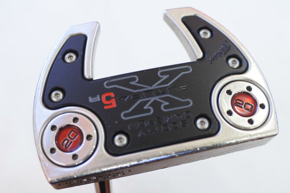 【中古】タイトリスト SC FUTURA X5R パター 34.0インチ ヘッドカバーあり オリジナルスチール Dランク 右利き用 Titleist ゴルフクラブ スコッティキャメロン フューチュラエックス ゴルフドゥ ゴ 17,122円