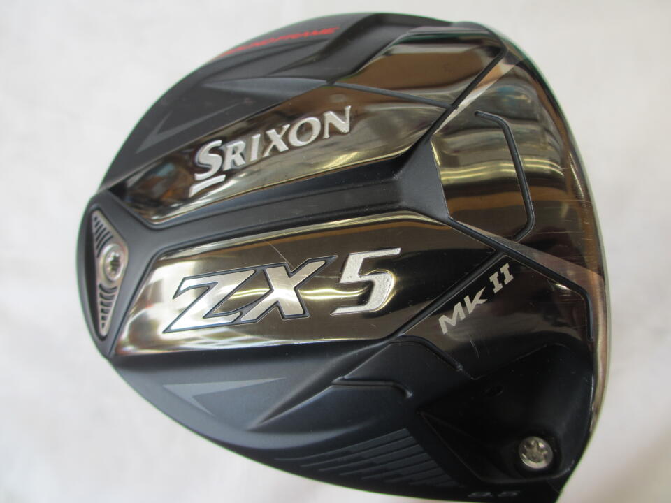 【中古】ダンロップ SRIXON ZX5 Mk2 ドライバー 9.5° Sフレックス 45.25インチ ヘッドカバーあり KUROKAGE XT60 リシャフト品 Cランク 右利き用 DUNLOP ゴルフクラブ スリクソンZX5 MK2 ゴルフドゥ ゴルフ