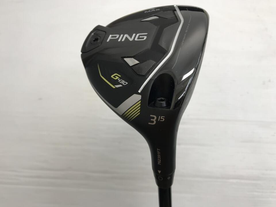 【中古】ピン G430 MAX フェアウェイウッド 3W 15° Sフレックス 42.75インチ ALTA J CB BLACK Bランク 右利き用 PING ゴルフクラブ G430マックス ゴルフドゥ ゴルフ用品 GOLF DO 中古ゴルフクラブ