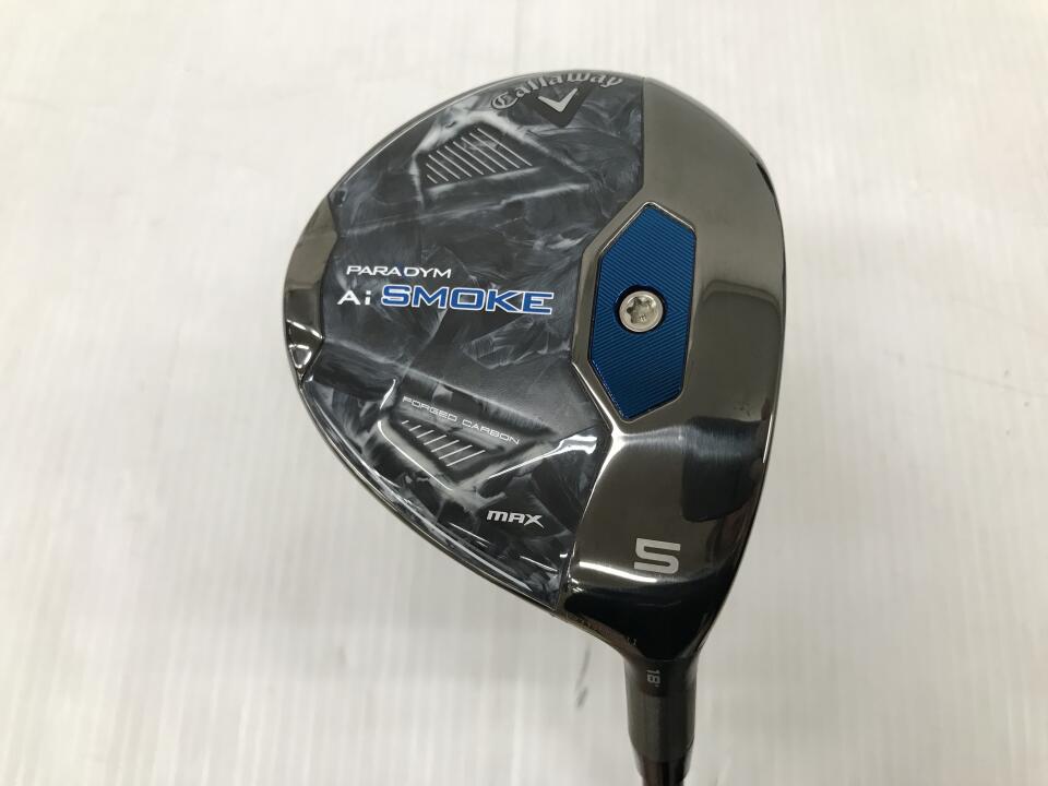 【中古】キャロウェイ PARADYM Ai SMOKE MAX フェアウェイウッド 5W 18° Sフレックス 42.25インチ SPEEDER NX BLACK 50 Cランク 右利き用 Callaway ゴルフクラブ パラダイムAiスモークマックス ゴルフドゥ ゴ