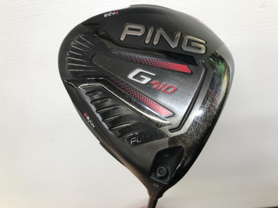 【中古】【訳あり】ピン G410 PLUS ドライバー 9° Sフレックス 45.75インチ ALTA JCB SLATE(G425用純正) リシャフト品 Dランク 右利き用 PING ゴルフクラブ G410プラス ゴルフドゥ ゴルフ用品 GOLF DO 中古