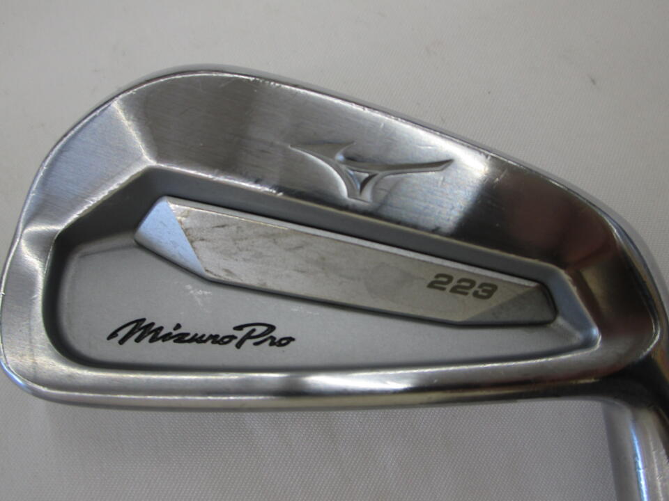 【中古】ミズノ Mizuno Pro 223 アイアンセット S200フレックス 38.0インチ ダイナミックゴ?ルド105 リシャフト品 Dランク 右利き用 MIZUNO ゴルフクラブ ミズノプロ ゴルフドゥ ゴルフ用品 GOLF DO 中