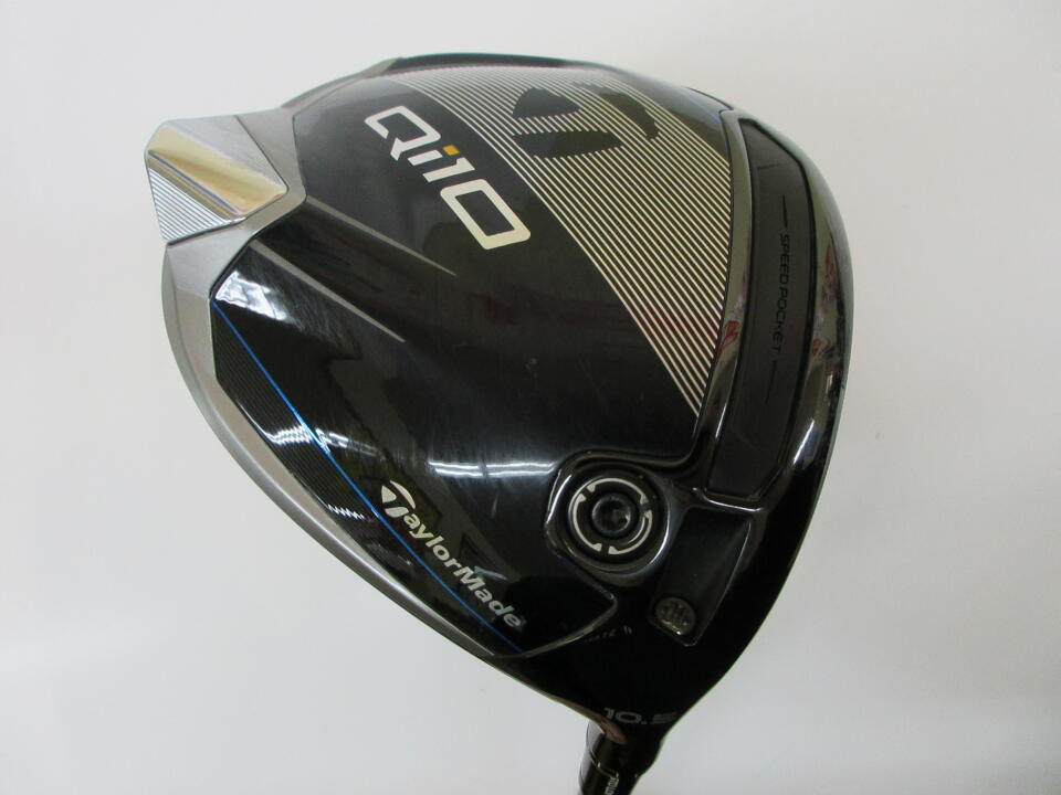 【中古】テーラーメイド Qi10 ドライバー 10.5° Sフレックス 45.5インチ ヘッドカバーあり Diamana BLUE TM50 Cランク 右利き用 Taylormade ゴルフクラブ ゴルフドゥ ゴルフ用品 GOLF DO 中古ゴルフクラブ