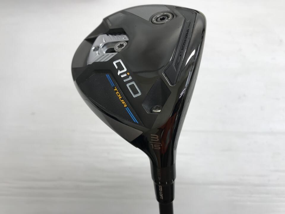 【中古】テーラーメイド Qi10 TOUR フェアウェイウッド 3W 15° Sフレックス 43.0インチ SPEEDER NX BLACK 60 Cランク 右利き用 Taylormade ゴルフクラブ Qi10ツアー ゴルフドゥ ゴルフ用品 GOLF DO 中古ゴルフ