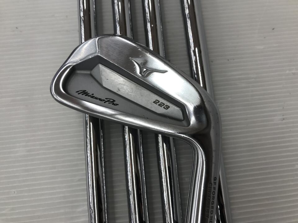 【中古】ミズノ Mizuno Pro 223 アイアンセット Rフレックス 37.5インチ NSプロ950GH リシャフト品 Cランク 右利き用 MIZUNO ゴルフクラブ ミズノプロ ゴルフドゥ ゴルフ用品 GOLF DO 中古ゴルフクラブ