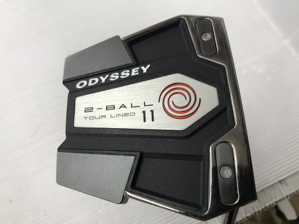 【中古】オデッセイ 2-BALL ELEVEN S TOUR LINED パター 34.0インチ STROKE LAB Cランク 右利き用 ODYSSEY ゴルフクラブ ゴルフドゥ ゴルフ用品 GOLF DO 中古ゴルフクラブ