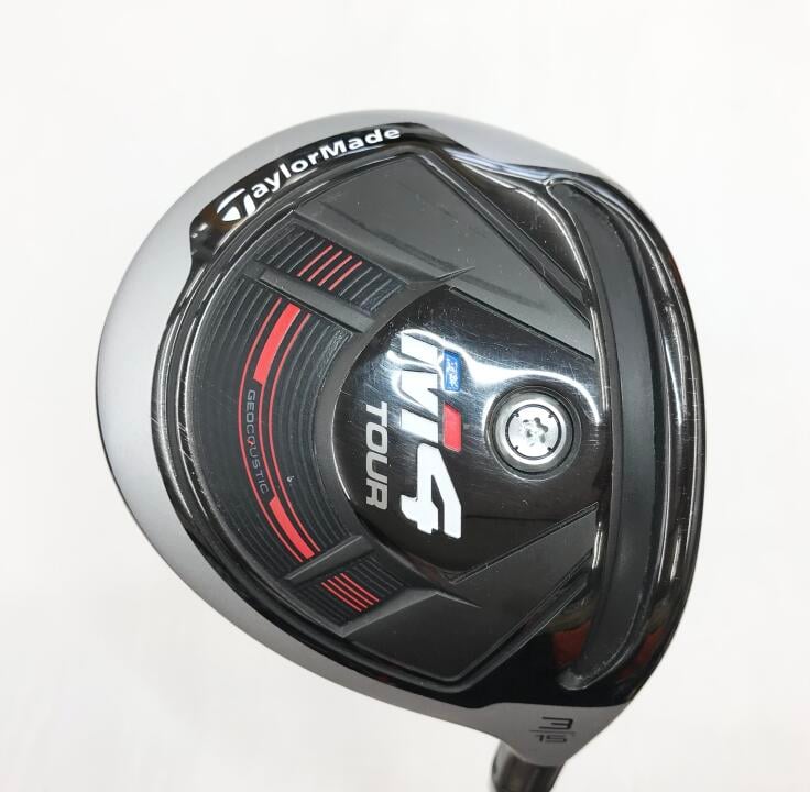 【中古】テーラーメイド M4 TOUR フェアウェイウッド 3W 15° Sフレックス 43.5インチ ツアーAD IZ-5 リシャフト品 Cランク 右利き用 Taylormade ゴルフクラブ ゴルフドゥ ゴルフ用品 GOLF DO 中古ゴルフ