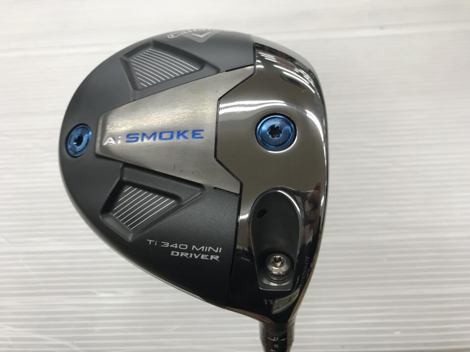 【中古】キャロウェイ PARADYM Ai SMOKE 340 MINI ドライバー 11.5° Sフレックス 43.5インチ ヘッドカバーあり TENSEI 60 for Callaway(Ai SMOKE) Bランク 右利き用 Callaway ゴルフクラブ パラダイムAiスモーク340