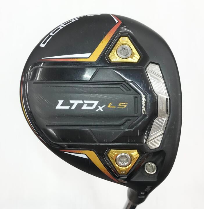 【中古】コブラ KING LTDx LS Gold/Black フェアウェイウッド 3W 14.5° Sフレックス 43.0インチ ヘッドカバーあり ディアマナ PD60 Cランク 右利き用 COBRA ゴルフクラブ キング ゴルフドゥ ゴルフ用品 GOL