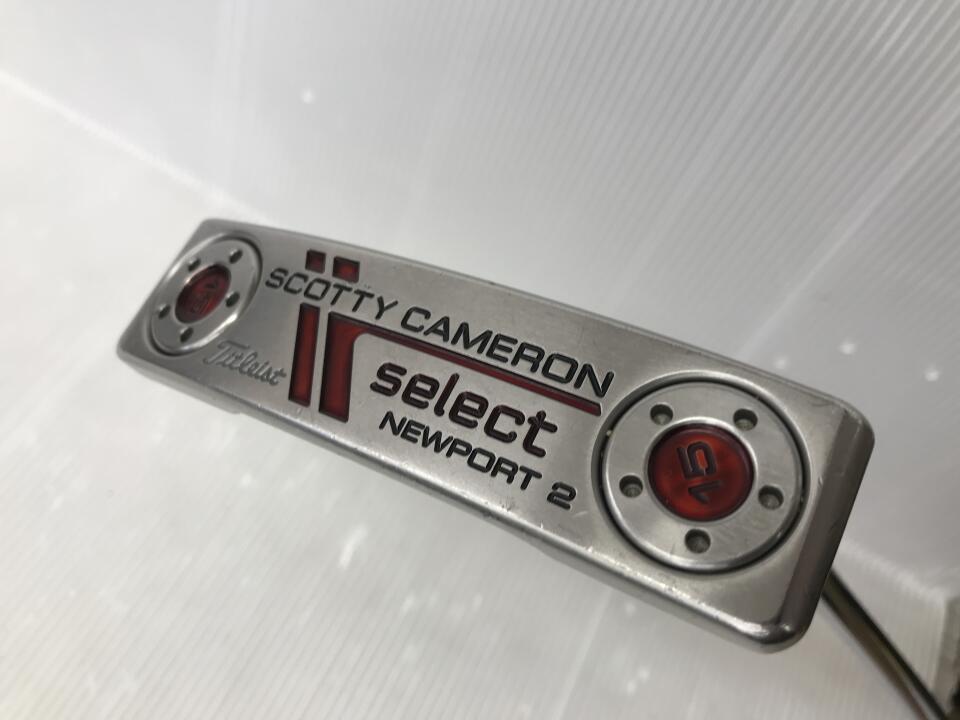 【中古】タイトリスト SC Select NEWPORT 2 2014 パター 34.0インチ オリジナルスチール Cランク 右利き用 Titleist ゴルフクラブ スコッティキャメロン セレクト ニューポート2 ゴルフドゥ ゴルフ用品｜ゴルフ ドゥ 中古クラブ店