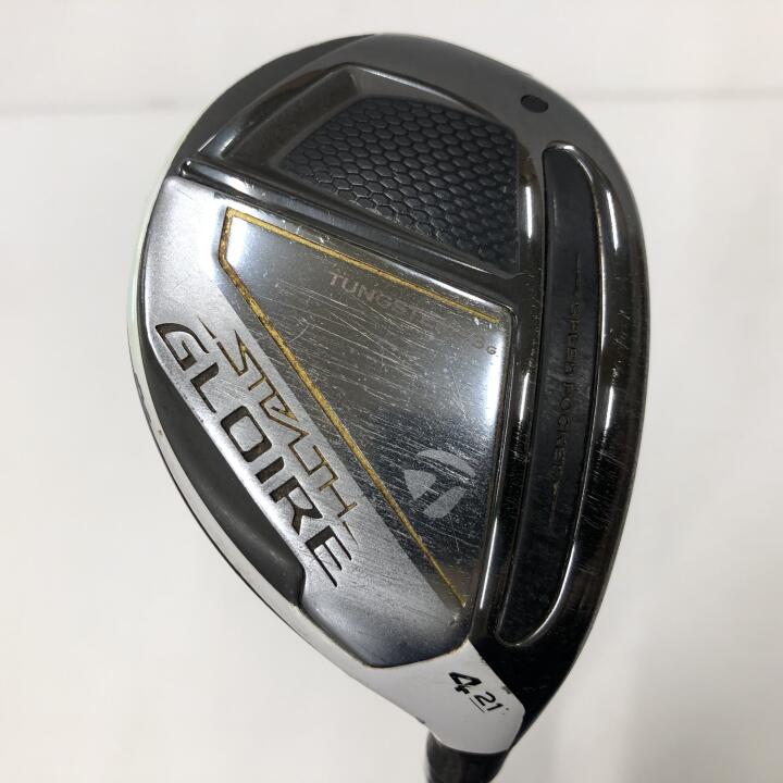 【中古】テーラーメイド STEALTH GLOIRE ユーティリティ 21° SRフレックス 40.25インチ ヘッドカバーあり SPEEDER NX for TM Dランク 右利き用 Taylormade ゴルフクラブ ステルスグローレ ゴルフドゥ ゴル