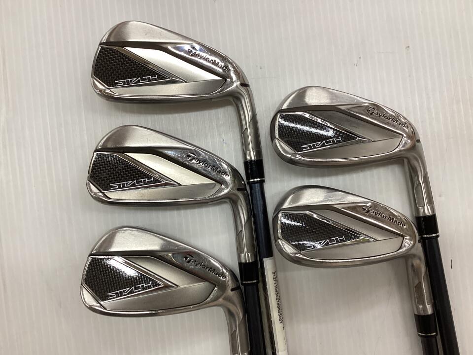 【中古】テーラーメイド STEALTH アイアンセット Sフレックス 38.0インチ TENSEI RED TM60 Cランク 右利き用 Taylormade ゴルフクラブ ステルス ゴルフドゥ ゴルフ用品 GOLF DO 中古ゴルフクラブ
