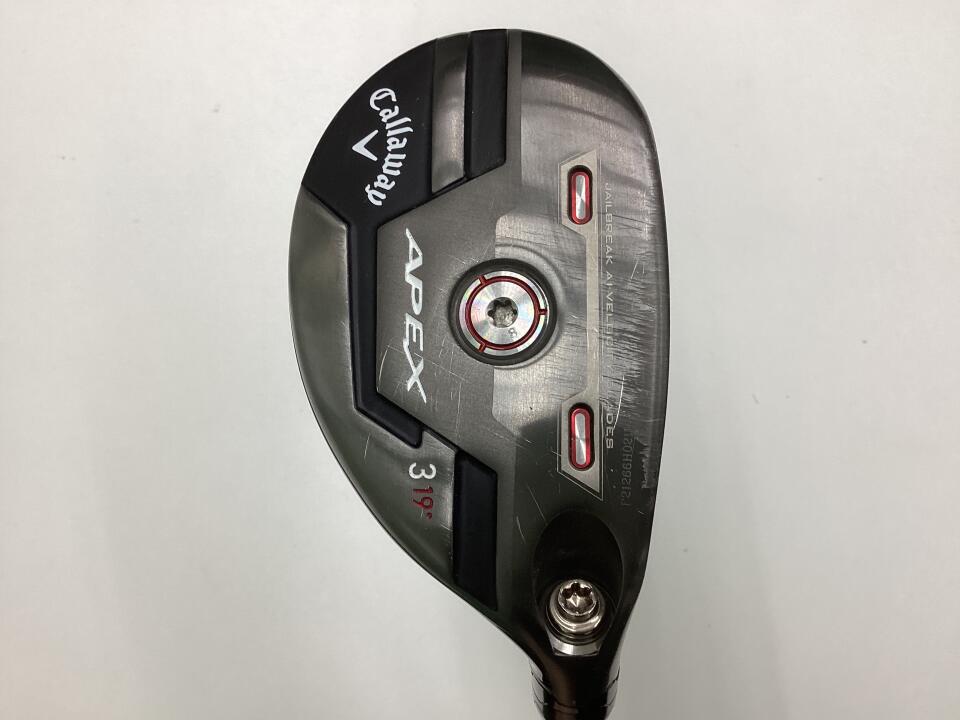 【中古】キャロウェイ APEX 2021 ユーティリティ 19° Xフレックス 40.0インチ ヘッドカバーあり Speedre TR HYBRID 75 リシャフト品 Cランク 右利き用 Callaway ゴルフクラブ エイペックス2021 ゴルフドゥ
