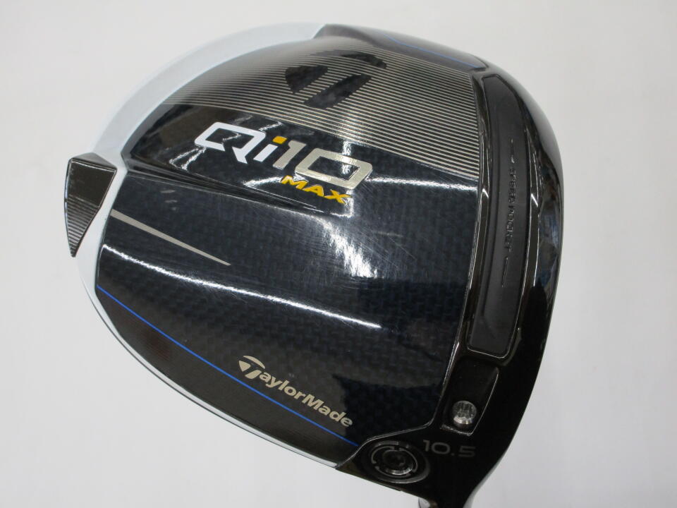 【中古】テーラーメイド Qi10 MAX LITE ドライバー 10.5° Sフレックス 45.25インチ ヘッドカバーあり SPEEDER NX BLUE for TM Cランク 右利き用 Taylormade ゴルフクラブ Qi10マックスライト ゴルフドゥ ゴル