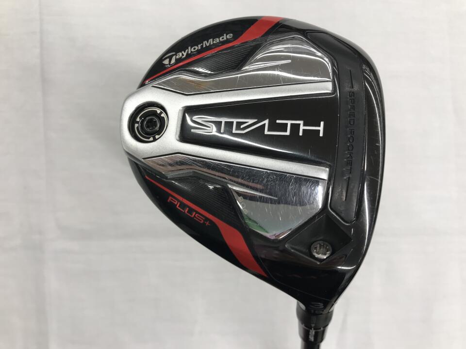 【中古】テーラーメイド STEALTH PLUS+ フェアウェイウッド 3W 15° Sフレックス 43.25インチ ヘッドカバーあり TENSEI SILVER TM50(STEALTH) Cランク 右利き用 Taylormade ゴルフクラブ ステルスプラス ゴルフ