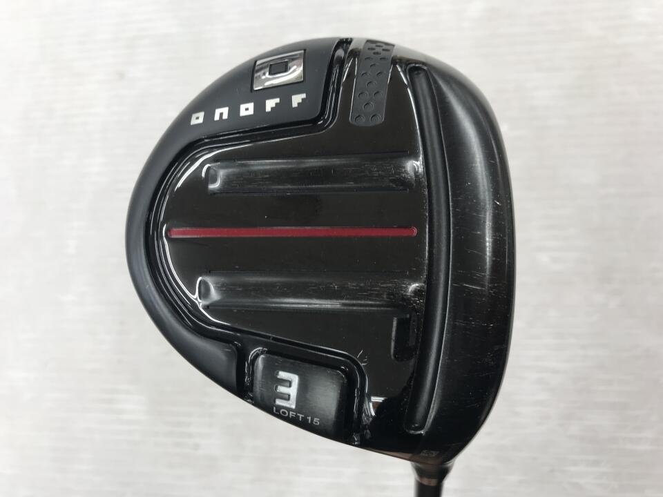 【中古】グローブライド ONOFF FAIRWAY ARMS AKA 2024 フェアウェイウッド 3W 15° Sフレックス 43.0インチ ヘッドカバーあり SMOOTH KICK MP-524F Dランク 右利き用 GLOBERIDE ゴルフクラブ オノフ フェアウェイ