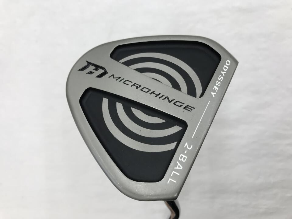 【中古】オデッセイ MICROHINGE 2-BALL V-LINE パター 34.0インチ ヘッドカバーあり オリジナルスチール Cランク 右利き用 ODYSSEY ゴルフクラブ ゴルフドゥ ゴルフ用品 GOLF DO 中古ゴルフクラブ｜ゴルフ ドゥ 中古クラブ店