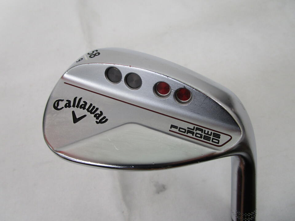 【中古】キャロウェイ JAWS FORGED 2023 クロム ウェッジ 58° S200フレックス 35.0インチ ◆リシャフト◆ダイナミックゴールド HT リシャフト品 Cランク 右利き用 Callaway ゴルフクラブ ジョーズ フォ 12,340円