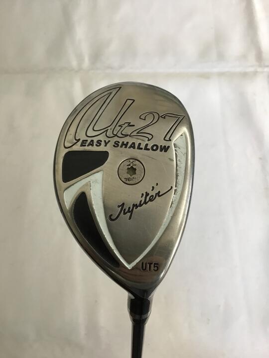 【中古】DAIICHI GOLF Jupiter EASY SHALLOW 5 ユーティリティ 27° Rフレックス 39.5インチ ヘッドカバーあり オリジナルカーボン Dランク 右利き用 ゴルフクラブ ゴルフドゥ ゴルフ用品 GOLF DO 中古ゴル