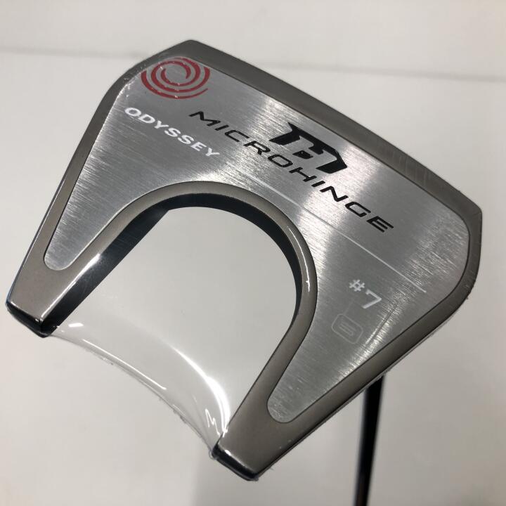 【中古】オデッセイ MICROHINGE #7 S パター 33.0インチ ヘッドカバーあり オリジナルスチール Aランク 右利き用 ODYSSEY ゴルフクラブ ゴルフドゥ ゴルフ用品 GOLF DO 中古ゴルフクラブ