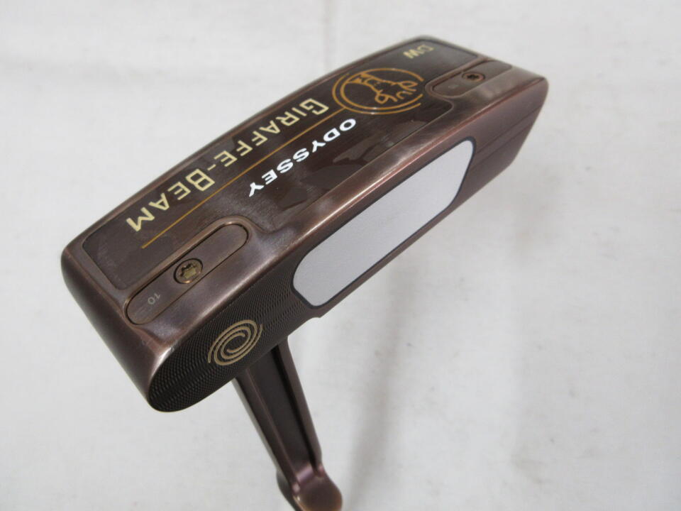 【中古】オデッセイ GIRAFFE-BEAM DOUBLE WIDE パター 33.0インチ ヘッドカバーあり オリジナルスチール Bランク 右利き用 ODYSSEY ゴルフクラブ ゴルフドゥ ゴルフ用品 GOLF DO 中古ゴルフクラブ