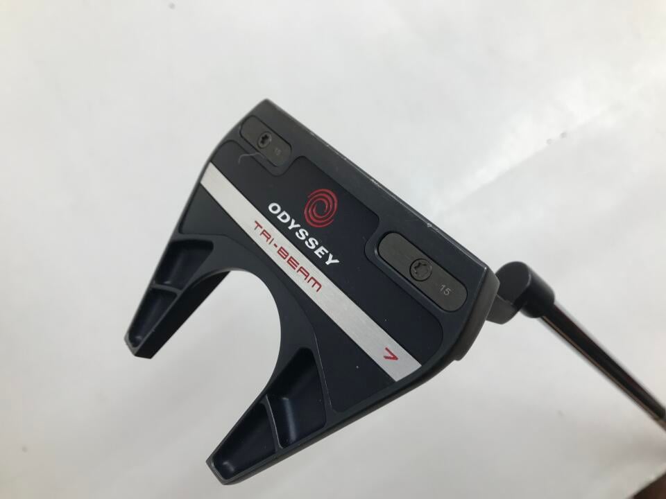 【中古】オデッセイ TRI-BEAM #7 パター 34.0インチ STROKE LAB 70C RED Cランク 右利き用 ODYSSEY ゴルフクラブ ゴルフドゥ ゴルフ用品 GOLF DO 中古ゴルフクラブ