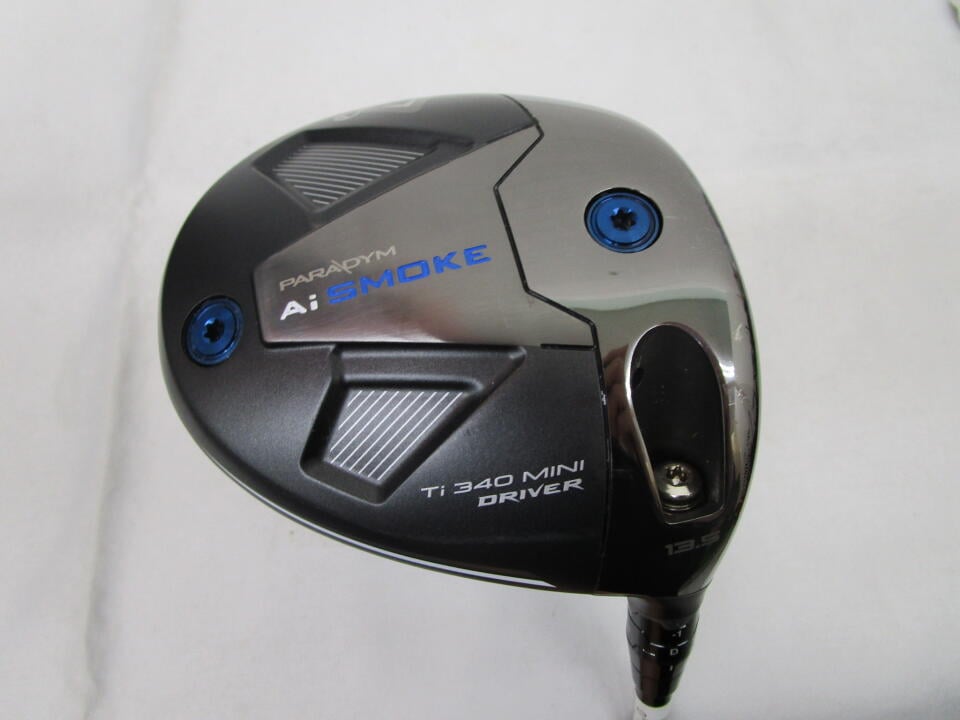 【中古】キャロウェイ PARADYM Ai SMOKE 340 MINI ドライバー 13.5° Sフレックス 43.5インチ ヘッドカバーあり TENSEI 60 for Callaway(Ai SMOKE) Cランク 右利き用 Callaway ゴルフクラブ パラダイムAiスモーク340