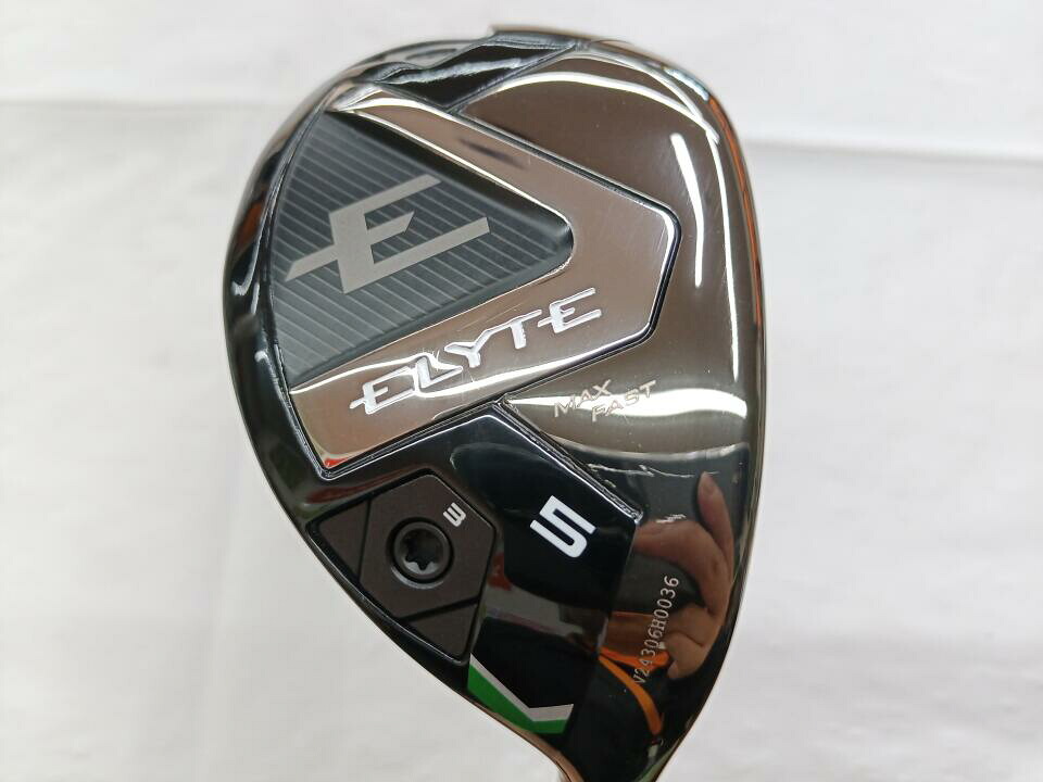 【中古】【レディースモデル】キャロウェイ ELYTE MAX FAST レディス ユーティリティ 25° Lフレックス 38.5インチ ヘッドカバーあり LIN-Q GREEN 40 for Callaway レディス Cランク 右利き用 Callaway ゴルフ
