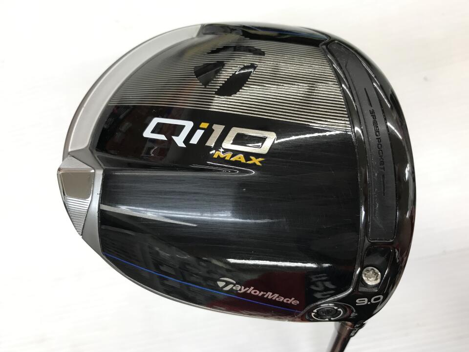 【中古】テーラーメイド Qi10 MAX ドライバー 9° SRフレックス 45.25インチ Diamana BLUE TM50 Cランク 右利き用 Taylormade ゴルフクラブ Qi10マックス ゴルフドゥ ゴルフ用品 GOLF DO 中古ゴルフクラブ