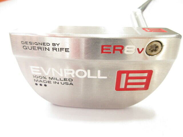 【中古】イーブンロールパター ER8v SHORT SLANT パター 33.0インチ ヘッドカバーあり オリジナルスチール Cランク 右利き用 EVNROLL PUTTERS ゴルフクラブ ゴルフドゥ ゴルフ用品 GOLF DO 中古ゴルフク｜ゴルフ ドゥ 中古クラブ店