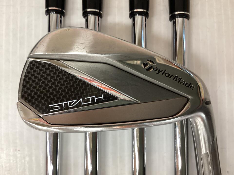 【中古】テーラーメイド STEALTH アイアンセット Sフレックス 37.75インチ KBS MAX MT85 JP Cランク 右利き用 Taylormade ゴルフクラブ ステルス ゴルフドゥ ゴルフ用品 GOLF DO 中古ゴルフクラブ