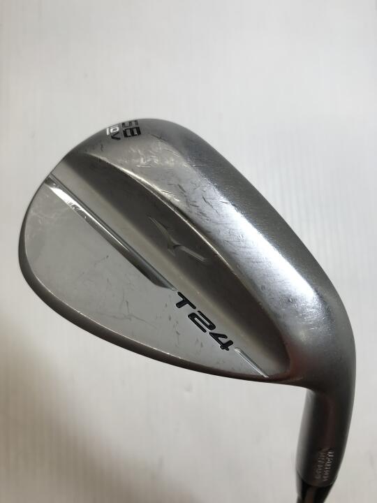 【中古】ミズノ T24 ホワイトサテン ウェッジ 58° Sフレックス 35.0インチ TRAVIL 105メーカーカスタム リシャフト品 Cランク 右利き用 MIZUNO ゴルフクラブ ゴルフドゥ ゴルフ用品 GOLF DO 中古ゴル