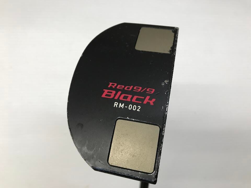 【中古】キャスコ Red 9/9 Black RM-002 パター 34.0インチ Red 9/9 Black Dランク 右利き用 Kasco ゴルフクラブ ゴルフドゥ ゴルフ用品 GOLF DO 中古ゴルフクラブ
