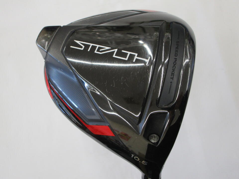 【中古】テーラーメイド STEALTH ドライバー 10.5° Sフレックス 45.75インチ ヘッドカバーあり ATTAS KING 5 リシャフト品 Dランク 右利き用 Taylormade ゴルフクラブ ステルス ゴルフドゥ ゴルフ用品 GO