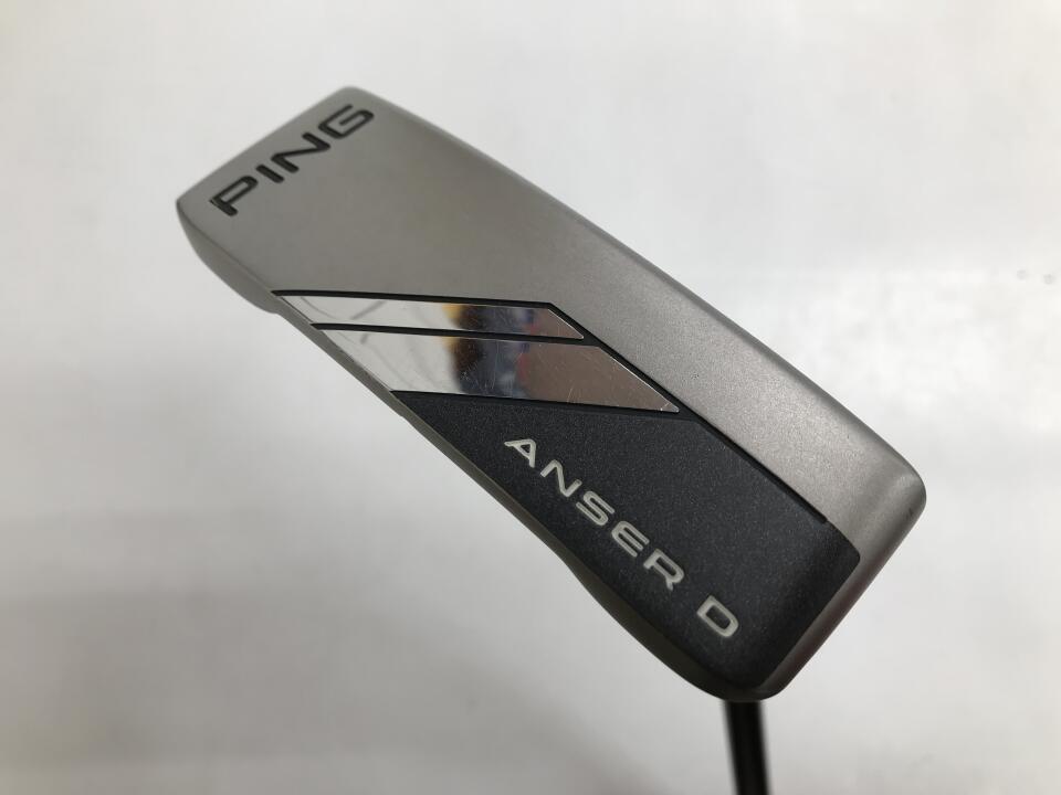 【中古】ピン 2024 ANSER D パター 34.0インチ ヘッドカバーあり オリジナルカーボン Cランク 右利き用 PING ゴルフクラブ ゴルフドゥ ゴルフ用品 GOLF DO 中古ゴルフクラブ