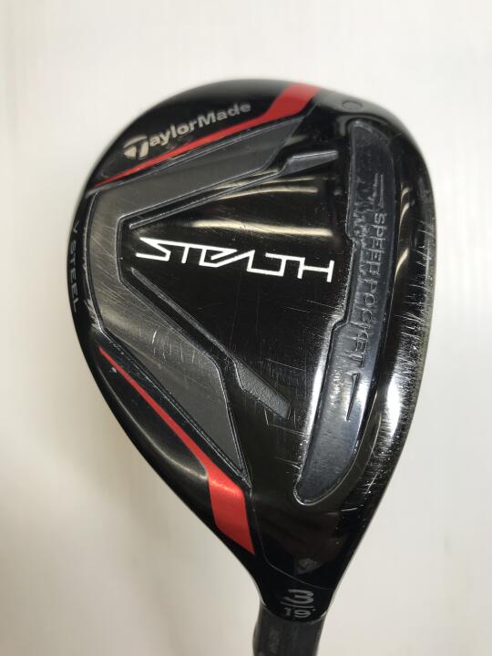 【中古】テーラーメイド STEALTH ユーティリティ 19° Sフレックス 40.0インチ ヘッドカバーあり TENSEI RED TM60 Cランク 右利き用 Taylormade ゴルフクラブ ステルス ゴルフドゥ ゴルフ用品 GOLF DO 中古
