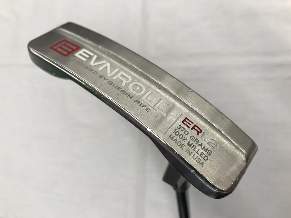 【中古】イーブンロールパター ER1.2 パター 34.0インチ オリジナルスチール Dランク 右利き用 EVNROLL PUTTERS ゴルフクラブ ゴルフドゥ ゴルフ用品 GOLF DO 中古ゴルフクラブ