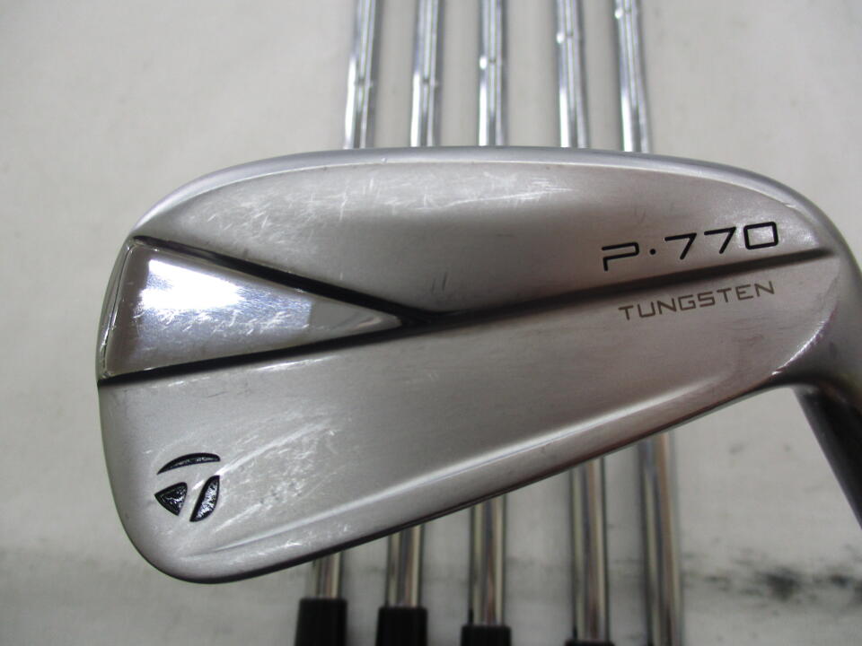 【中古】テーラーメイド P・770 2023 アイアンセット 25.5° S200フレックス 38.0インチ ダイナミックゴールド EX ツアー イシュー Cランク 右利き用 Taylormade ゴルフクラブ ゴルフドゥ ゴルフ用品 GO