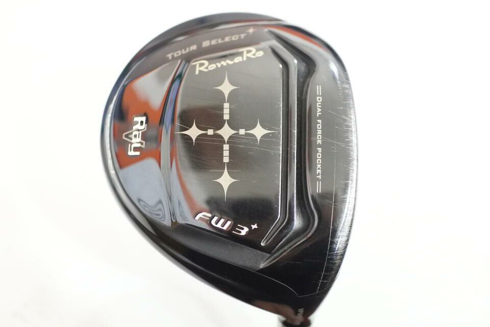 【中古】ロマロ Ray V TOUR SELECT 2016 フェアウェイウッド 3W 14° Xフレックス 43.0インチ ディアマナ BF60 リシャフト品 Dランク 右利き用 RomaRo ゴルフクラブ ゴルフドゥ ゴルフ用品 GOLF DO 中古ゴル