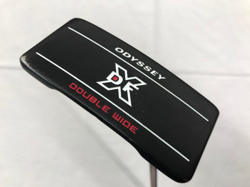 【中古】オデッセイ DFX DOUBLE WIDE 2021 パター 33.5インチ オリジナルスチール Cランク 右利き用 ODYSSEY ゴルフクラブ ゴルフドゥ ゴルフ用品 GOLF DO 中古ゴルフクラブ