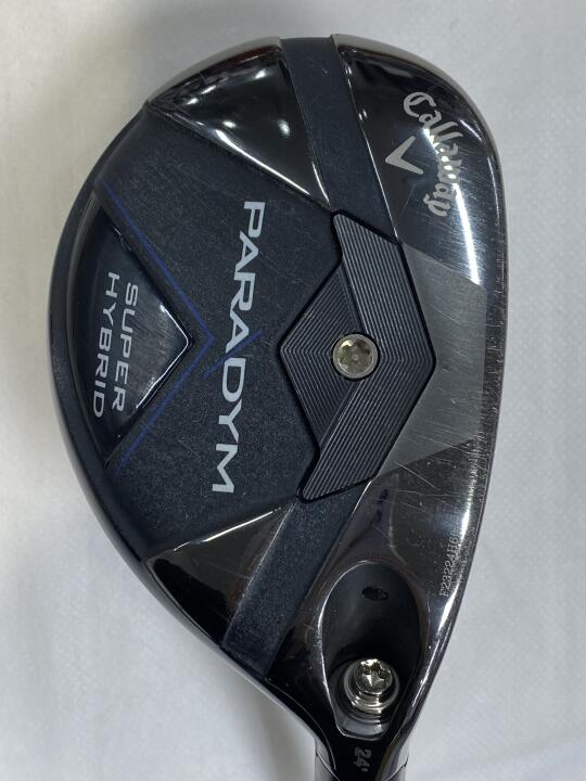 【中古】キャロウェイ PARADYM SUPER HYBRID ユーティリティ 24° SRフレックス 39.5インチ ヘッドカバーあり VENTUS TR 5 for Callaway Cランク 右利き用 Callaway ゴルフクラブ パラダイムスーパーハイブリッ