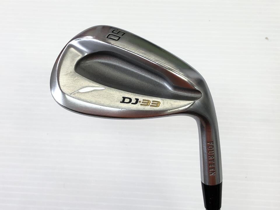 【中古】フォーティーン DJ-33 ウェッジ 50° Rフレックス 35.5インチ 25　MCI 60 リシャフト品 Cランク 右利き用 FOURTEEN ゴルフクラブ ゴルフドゥ ゴルフ用品 GOLF DO 中古ゴルフクラブ